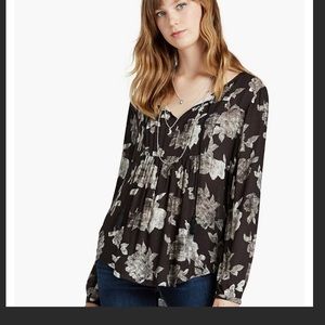 Lucky brand floral top.